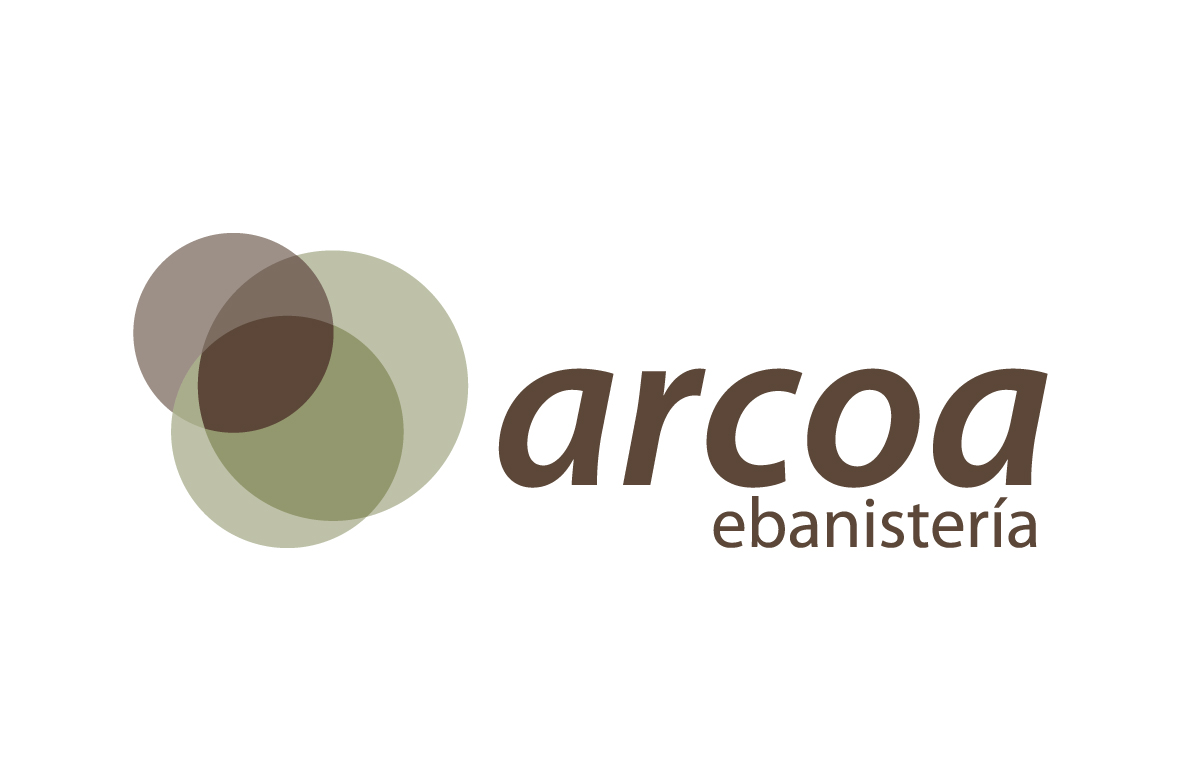 diseño logo Arcoa Ebanistería